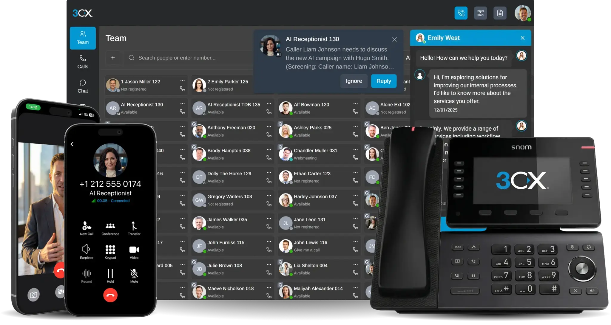 3CX PBX Virtual Phone System InfraOne IT Solutions