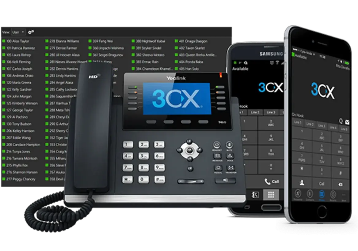Moderne Telefonie mit peoplefone und 3CX